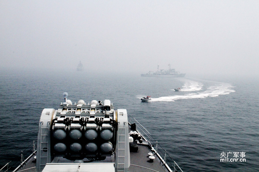 海上合作-2014的中国人民解放军海军成立日