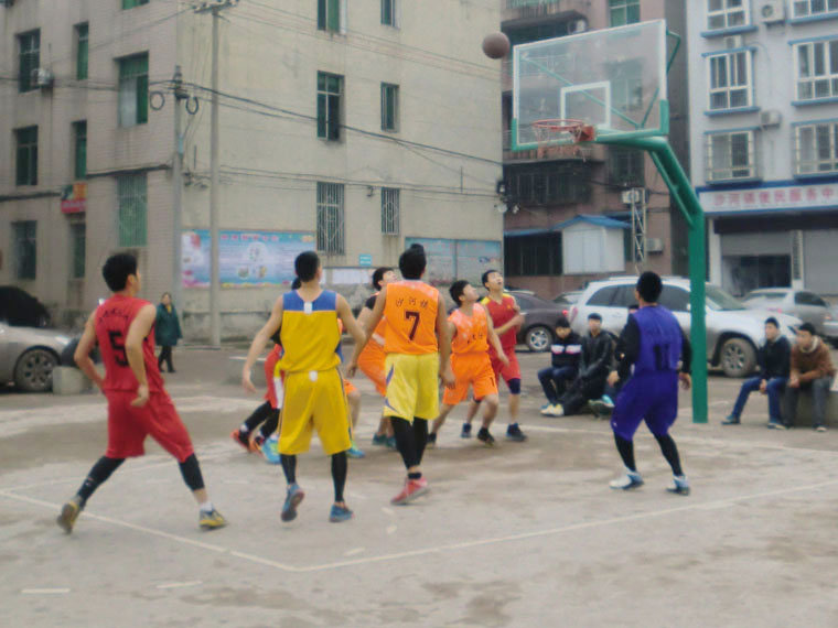 [篮球友谊寒]长宁大学生队对高县沙河篮球俱乐
