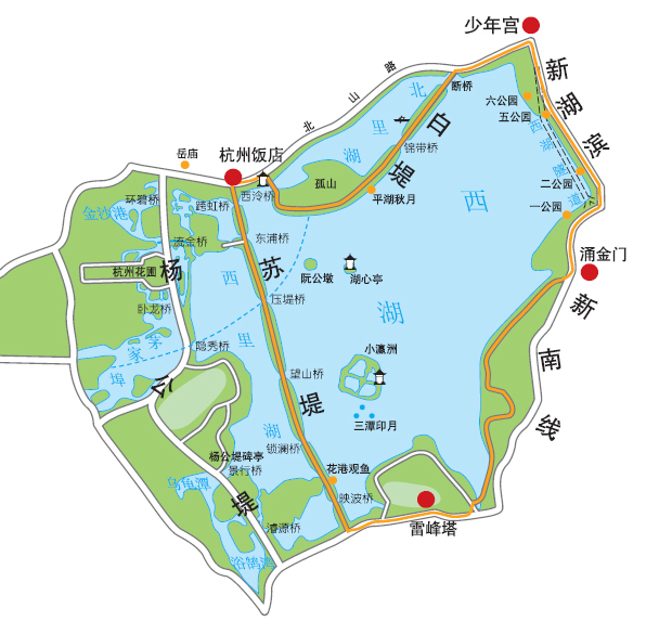 标题:五一长假杭州西湖一定是旅游热点