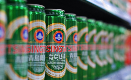 青島啤酒蟬聯中國第一啤酒品牌